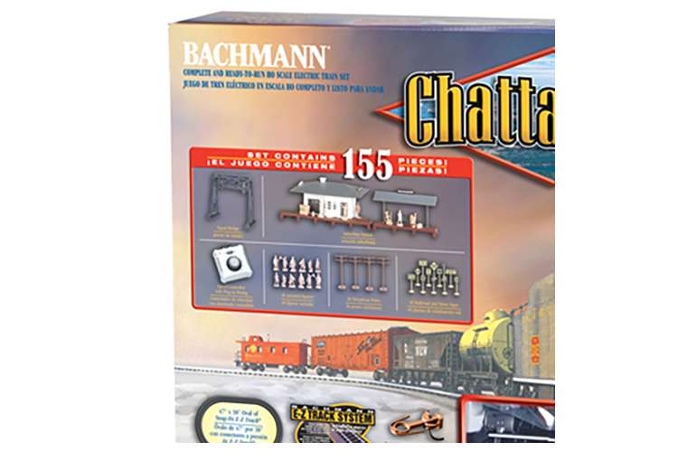626-BT Bachmann Trains Chattanooga Ready-to-Run Electric Train Set, HO 