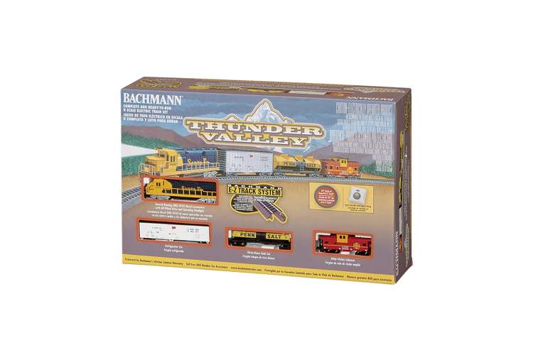 Bachmann Trains Thunder Valley Freight Train Set, N Scale : 24013-BT 